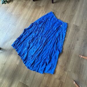 Forever 21 blue beach cover-up